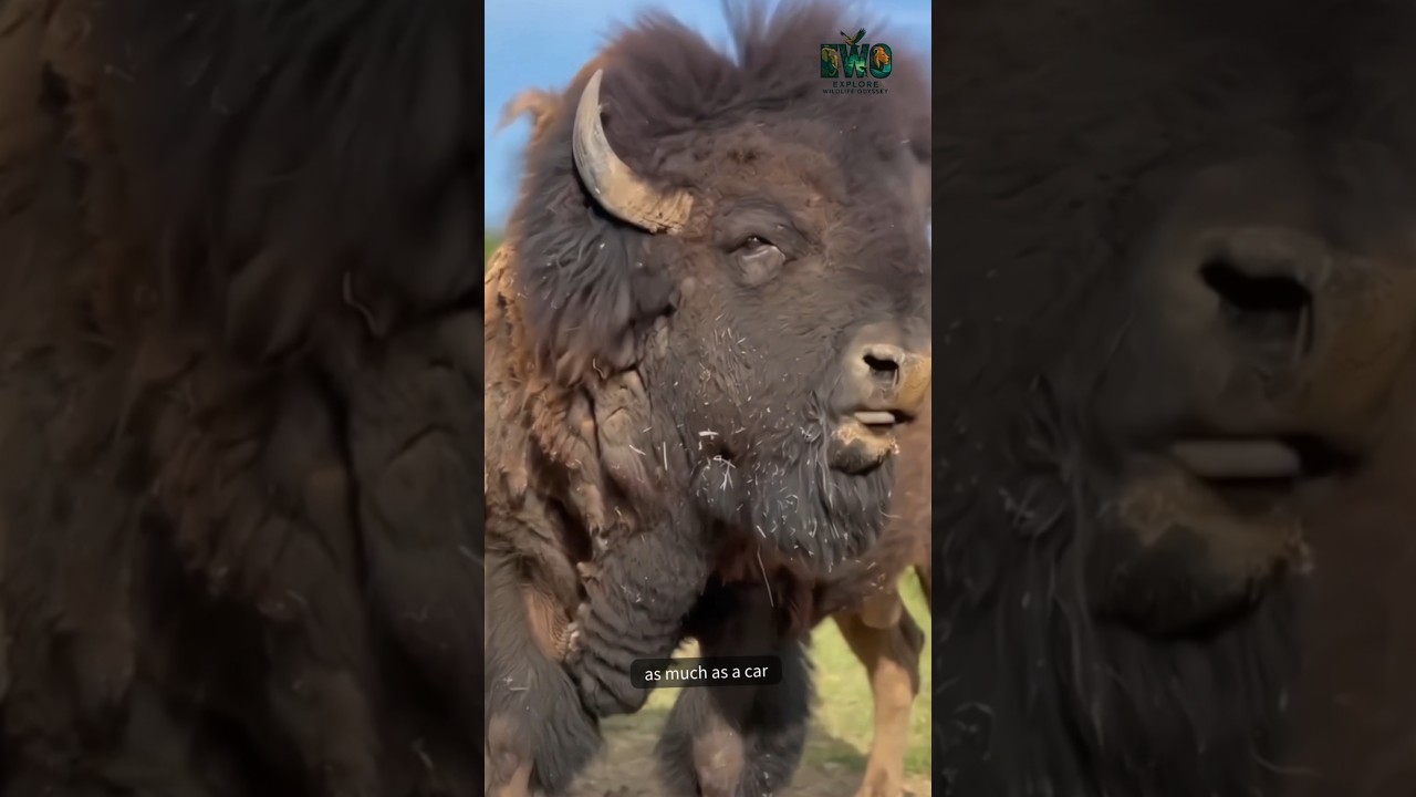 This Is Why You Don&rsquo;t Approach a Bison.                                  #documentary#usashorts#fyp