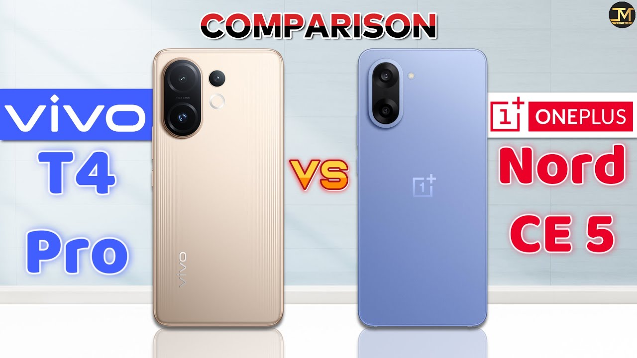vivo T4 Pro vs OnePlus Nord CE 5 : Best Camera Phone Under 30000❓🤐
