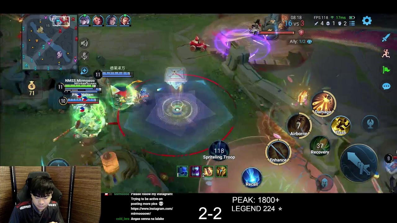 DAY 88 - HOK stream | PRO PLAYER FARM LANE POV | 1900+ PEAK |