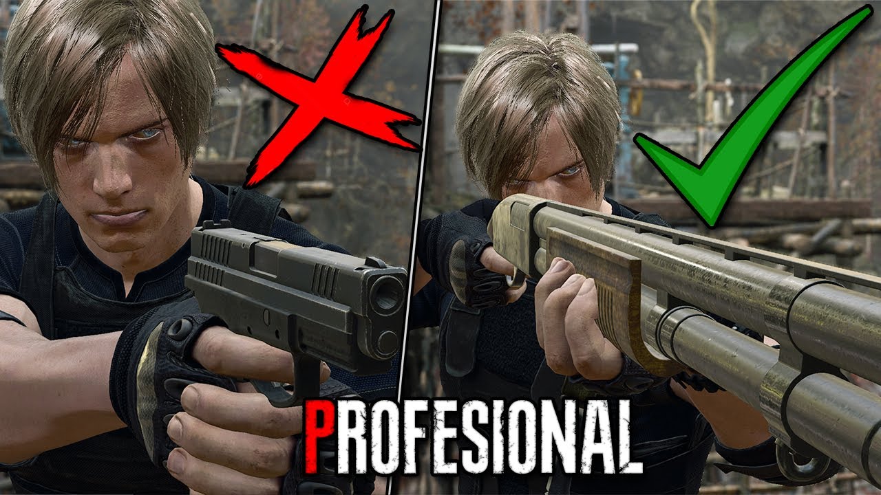 MEJORES ARMAS PARA RESIDENT EVIL 4 REMAKE PROFESIONAL (4K 60FPS)