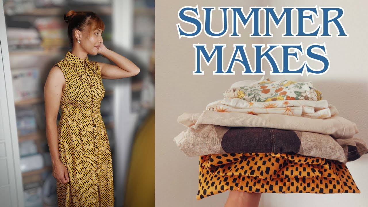 Everything I have been sewing this summer 🧵  July and August makes