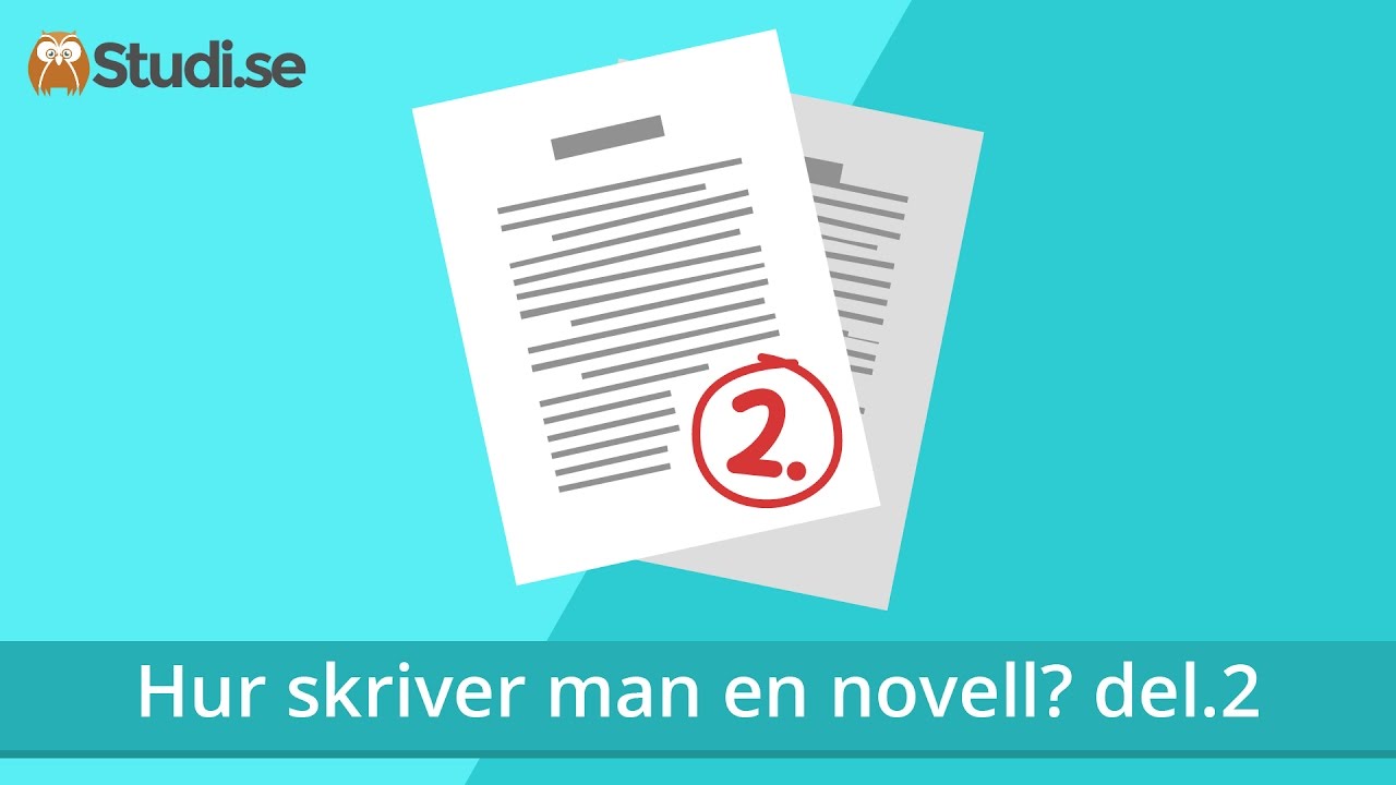 Hur skriver man en novell? del.2 (Svenska) - www.binogi.se