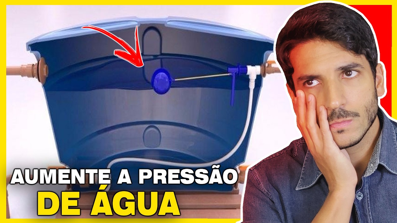 COMO AUMENTAR A PRESSÃO DE ÁGUA NA TORNEIRA E NO CHUVEIRO DA SUA CASA