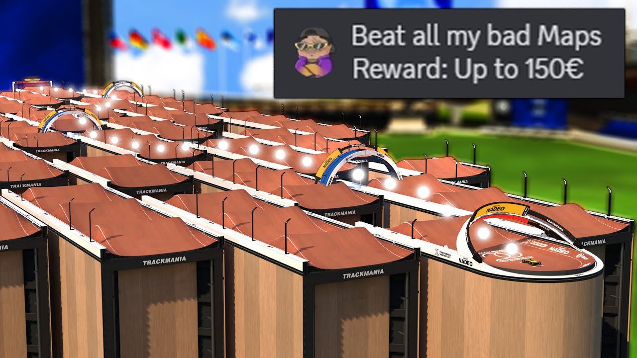 I was Challenged to Speedrun a Bad TrackMania Campaign!