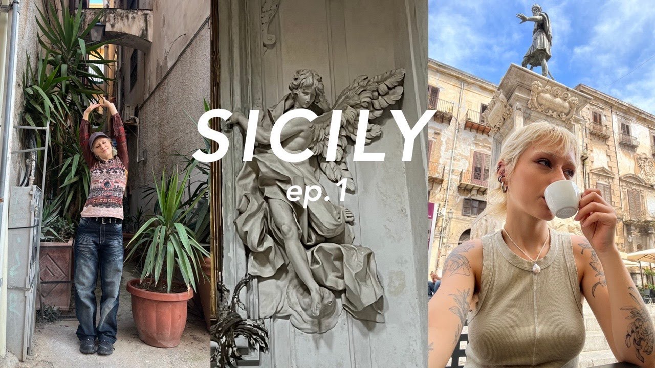 48 hours in palermo - sicily vlog ep1♡
