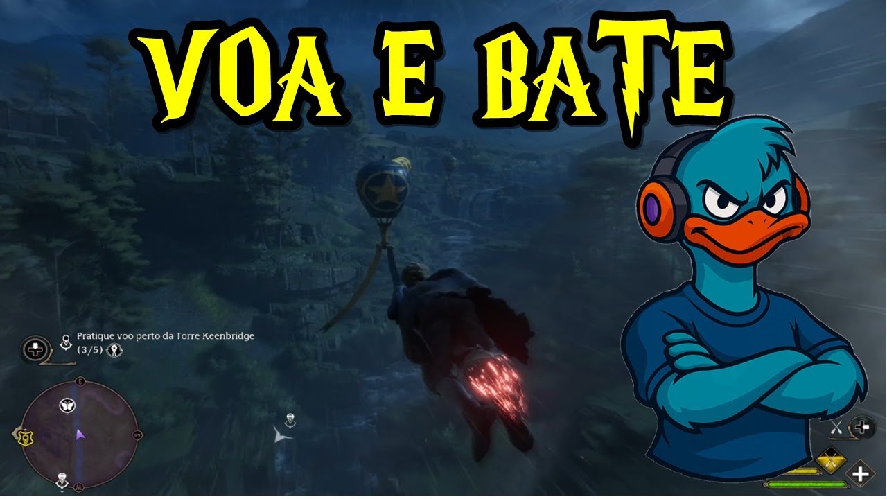 HOGWARTS LEGACY #19 - MELHORANDO O VOO E BATENDO EM BRUXO FOLGADO