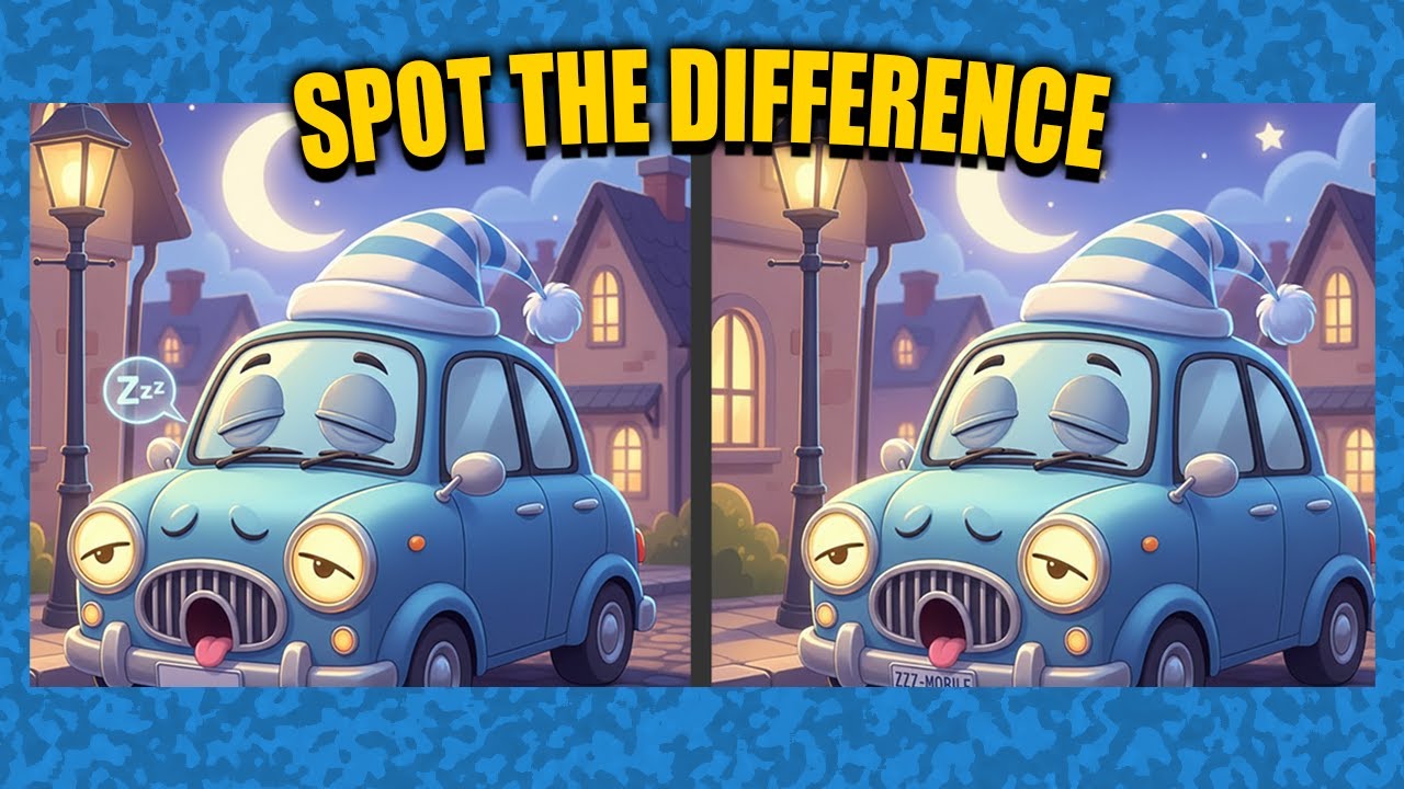 Spot the Difference: Car Lovers Edition Quiz! (Brain Teaser) 🏎️