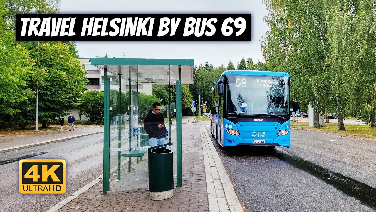 Исследуйте Хельсинки на автобусе 69 🇫🇮 Лучшая экскурсия по городу и пригородам