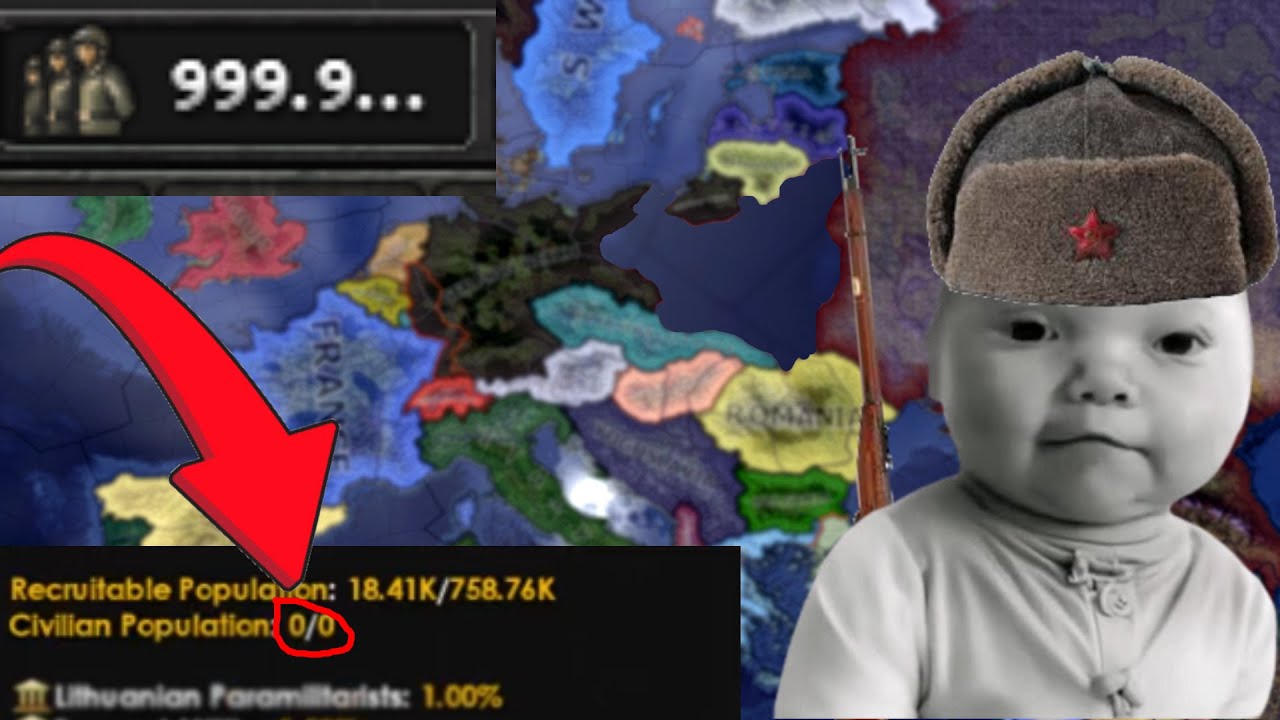 You can Recruit EVERYONE in Hearts of Iron 4
