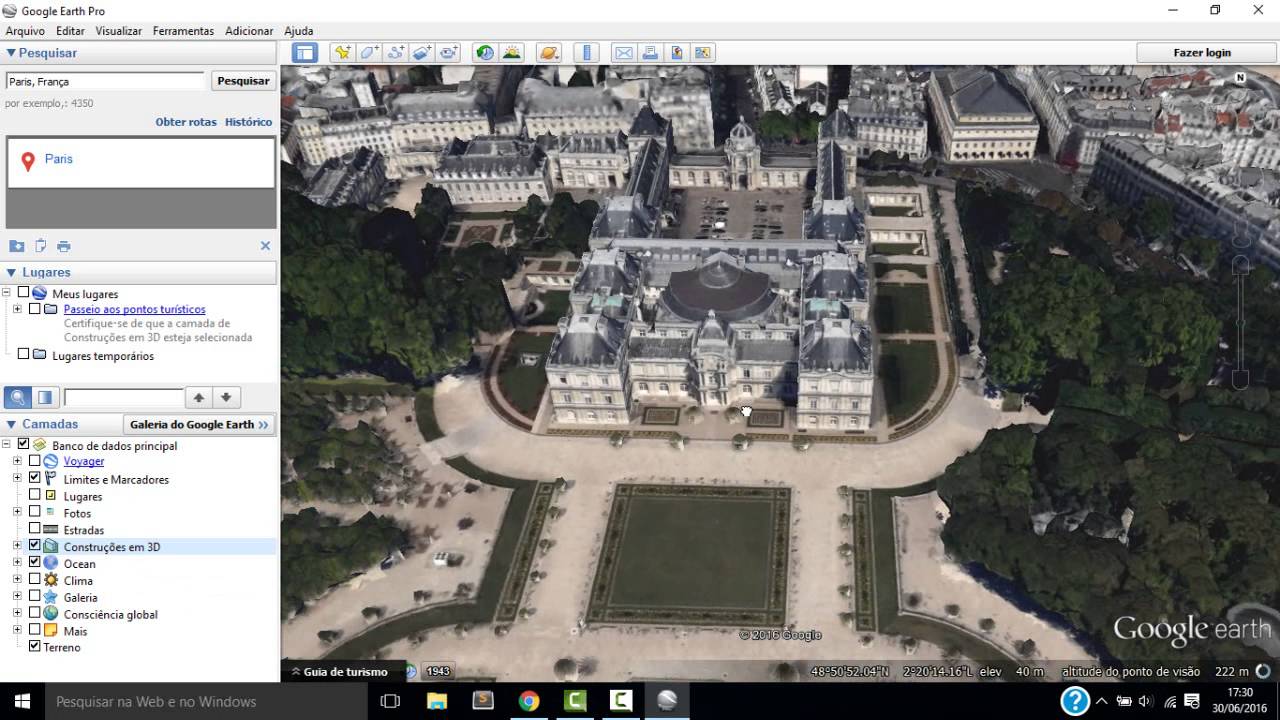 Google Earth PRO em sala de aula - Aula 1