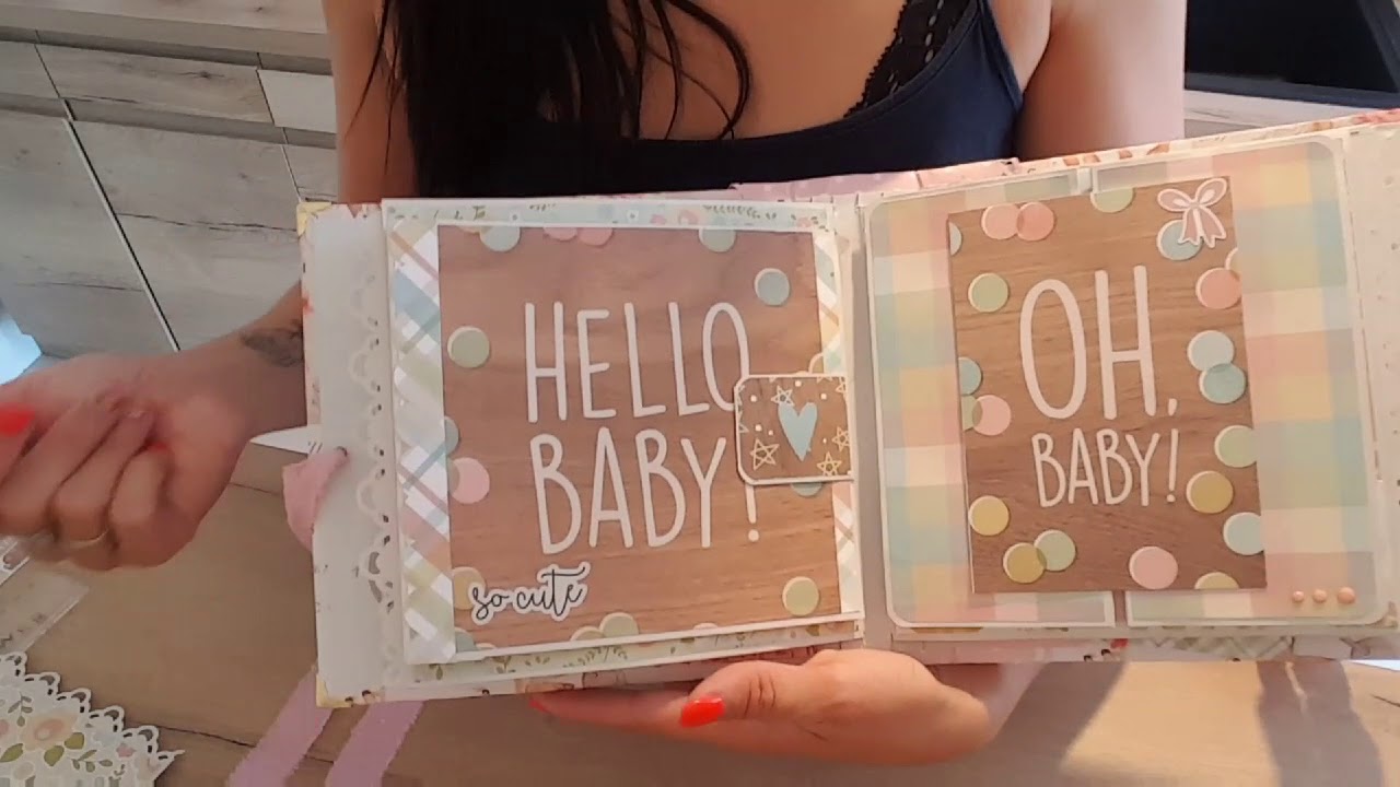 ❤ Présentation album naissance fille ❤