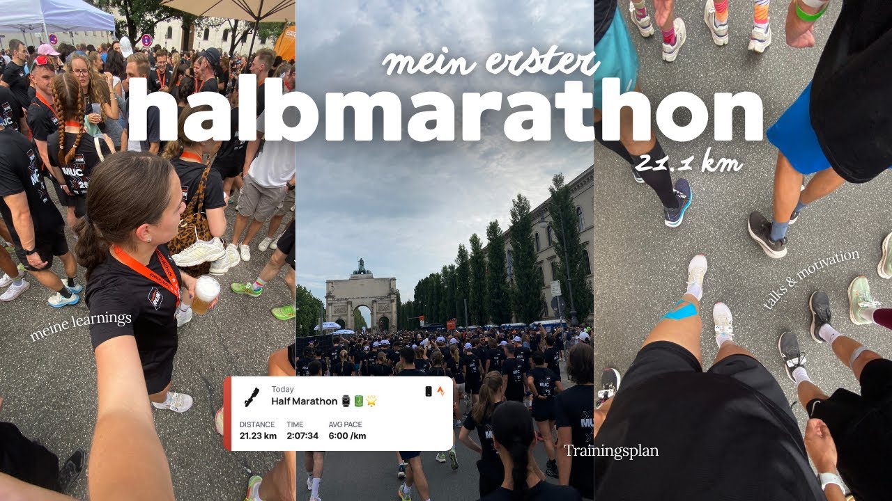 mein erster HALBMARATHON *ahhh* 🏃🏻‍♀️🤭 // diese 10 learnings nehme ich mit für die nächsten 21.1km