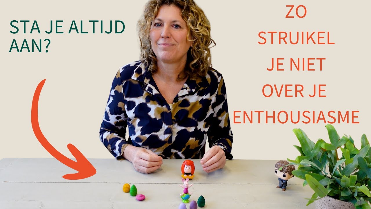 Sta je altijd aan? Zo voorkom je dat je als HSP-HSS over je eigen enthousiasme struikelt #hsphss
