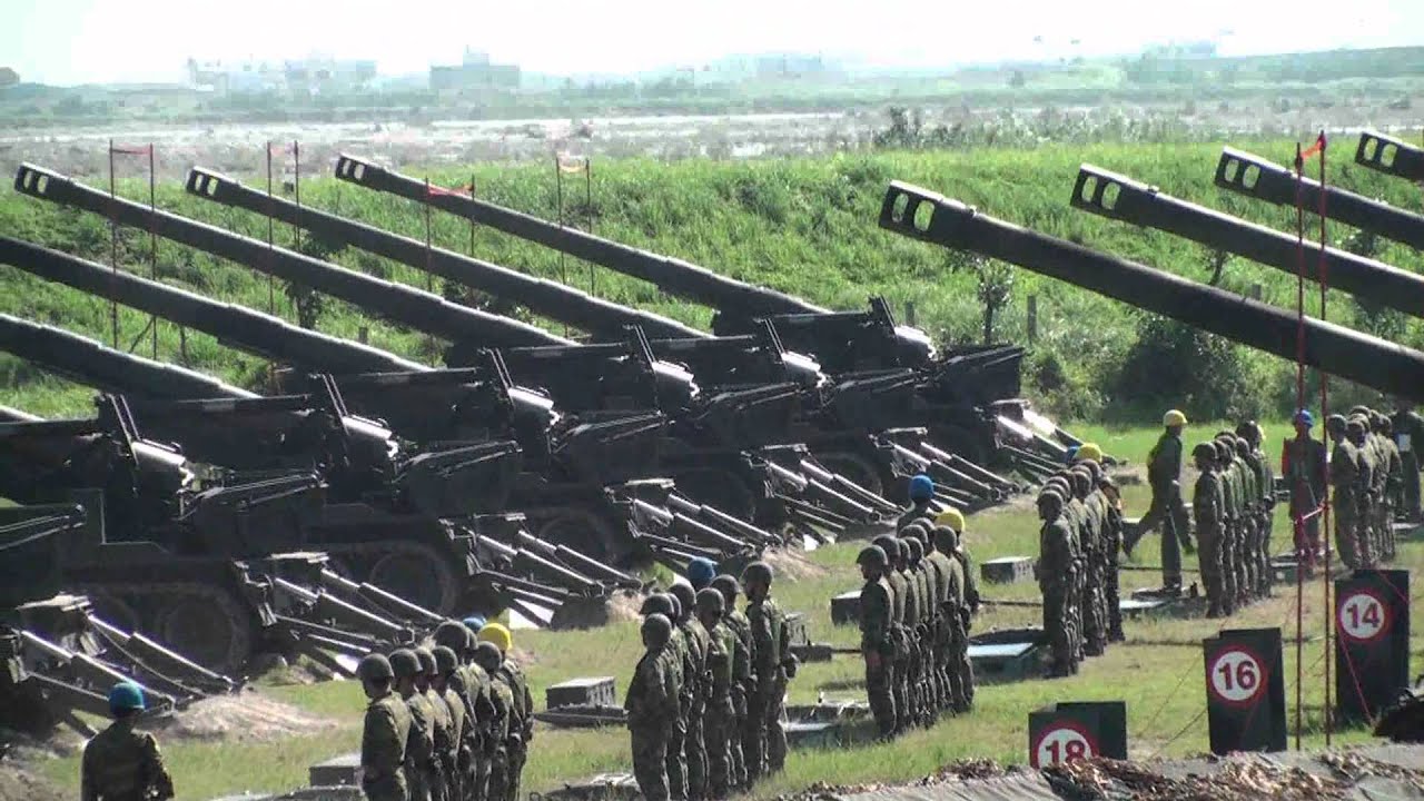 高美溼地_20120627火砲實彈射擊