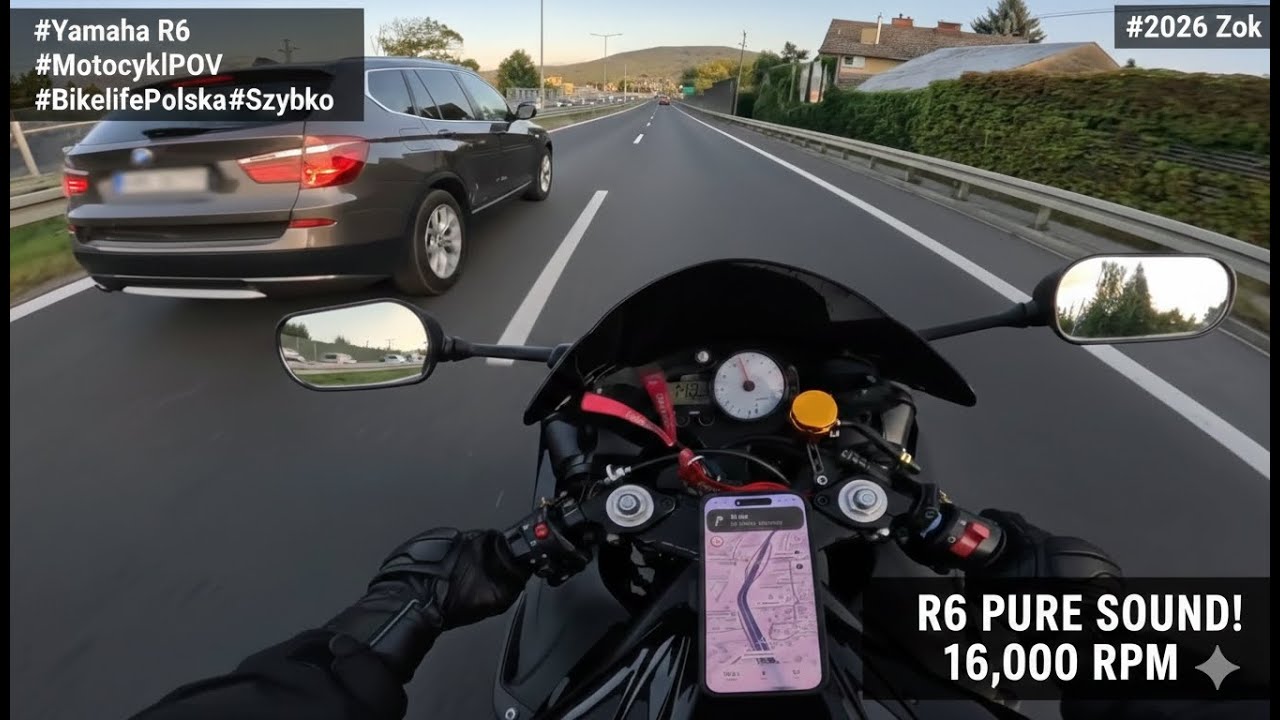 YAMAHA R6 (2005) POV | Pure MIVV Carbon Sound and Power Wheelies | Ghostrider Vibes