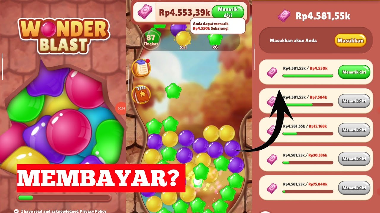 Wonder Blast Apakah Terbukti Membayar? kita Buktikan! 