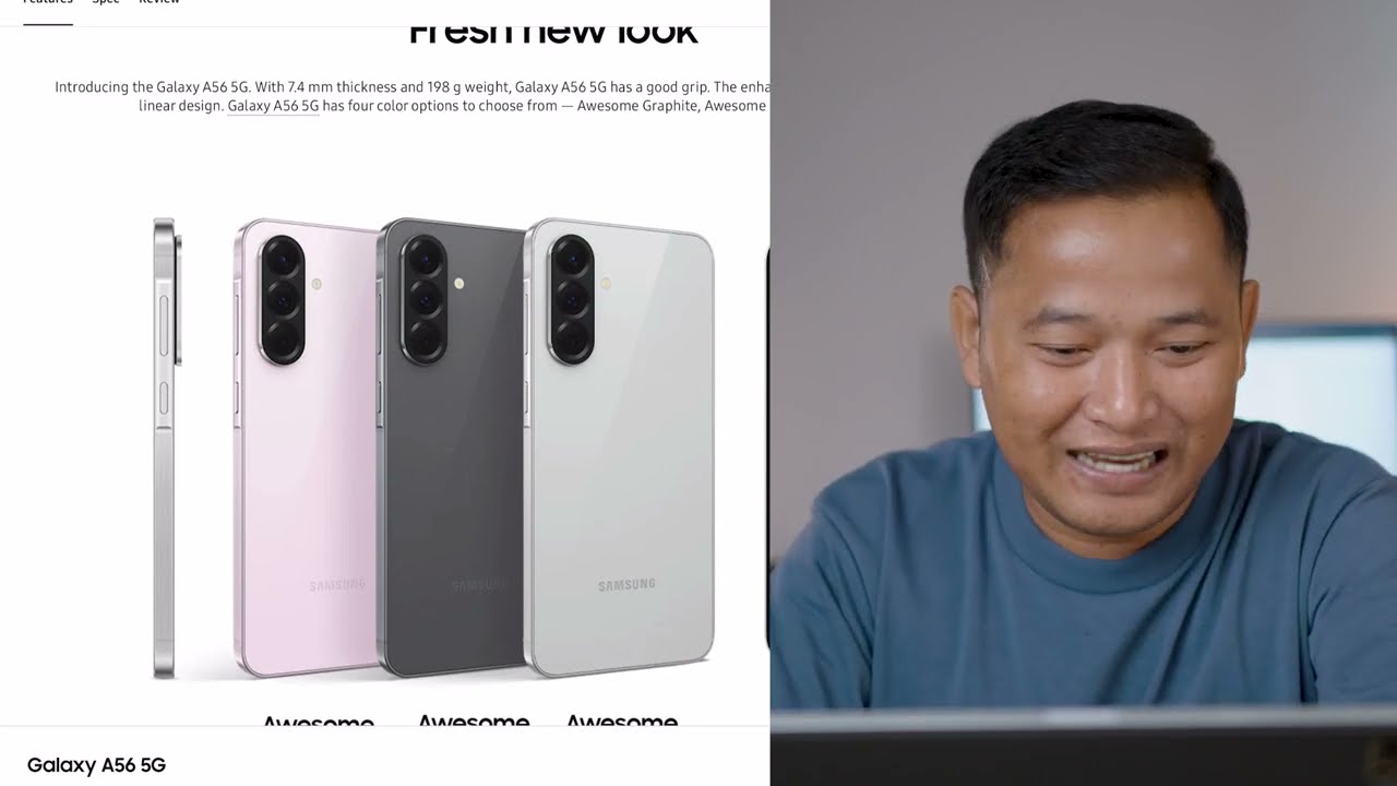 Samsung Galaxy A56 Specs សមតំលៃទេ?