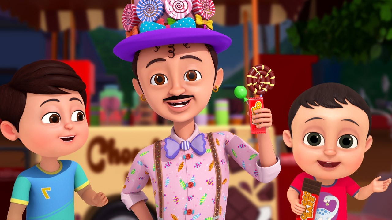 Chocolate Laya hun | चॉकलेट लाया हूँ + More Nursery Rhymes for Kids and Toddlers | Happy Hop