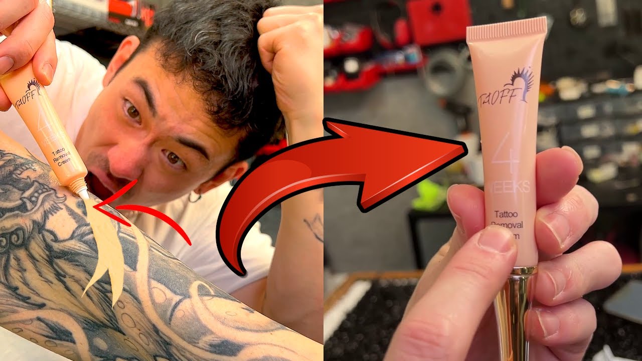 Esse creme mágico promete remover qualquer TATUAGEM instantaneamente!