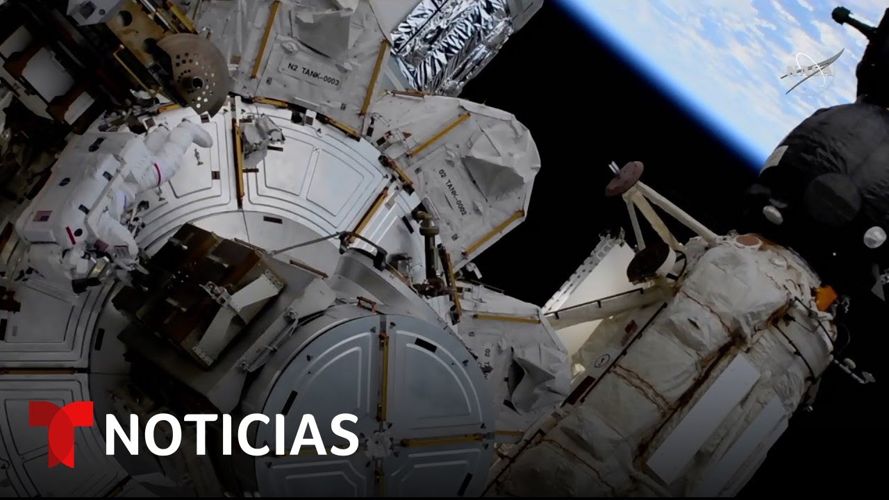 Conferencia de prensa de la NASA sobre la próxima caminata espacial