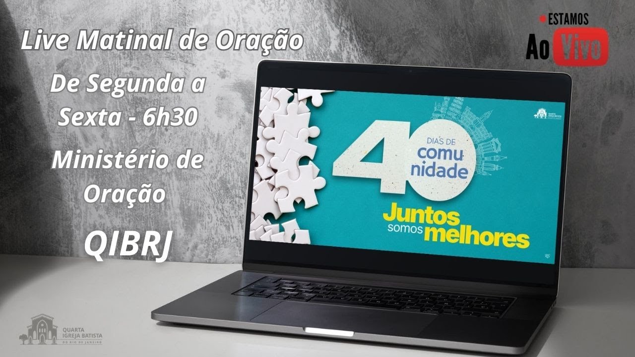 27.02 - SEX. - LIVE MATINAL DE ORAÇÃO - MINISTRIO DE ORAÇÃO QIBRJ