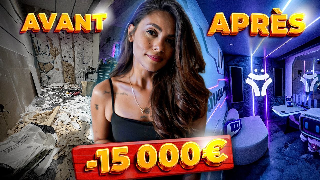 J'ai CONSTRUIT mon SETUP VAISSEAU SPATIAL 🚀 | 2025 | Giveaway, Coulisses et Secrets Révélés🎁