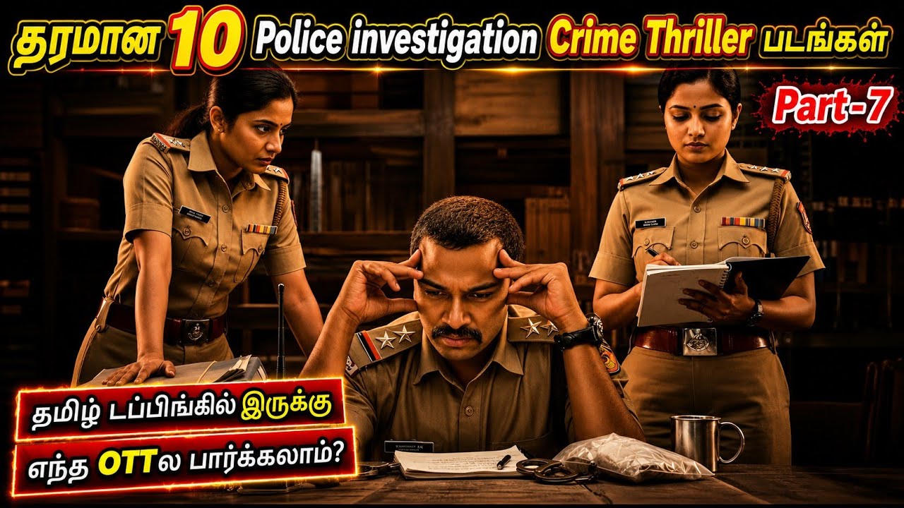 Police Investigationல தெறிக்கவிட்ட 10 படங்கள் |Part 7|#top10 #movie #crimethriller @wowmoviestamil