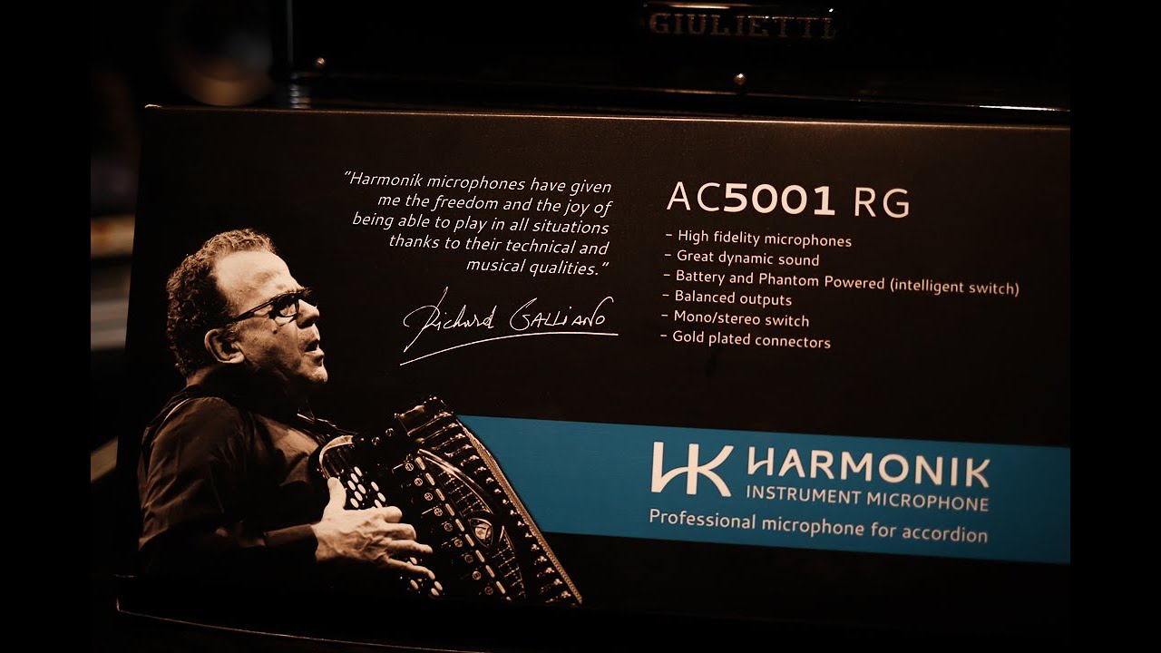 Harmonik AC5001-RG - Richard Galliano