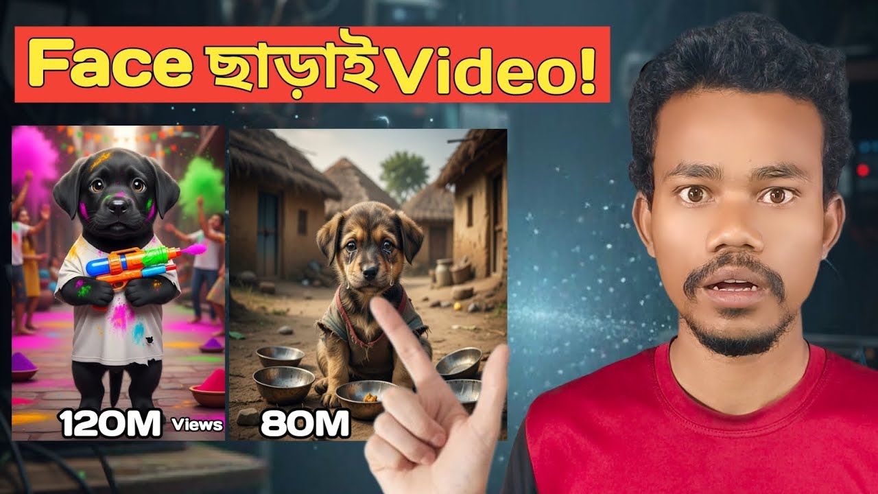 Face ছাড়াই Video বানানো সম্ভব? 🤯 Prompt থেকে AI Video
