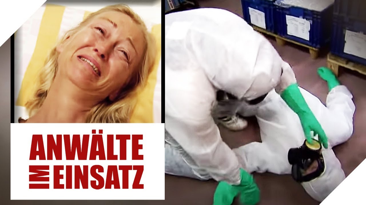 Plötzlich blind! Vergiftung am Arbeitsplatz nimmt Tina das Augenlicht |1/2| Anwälte im Einsatz SAT.1