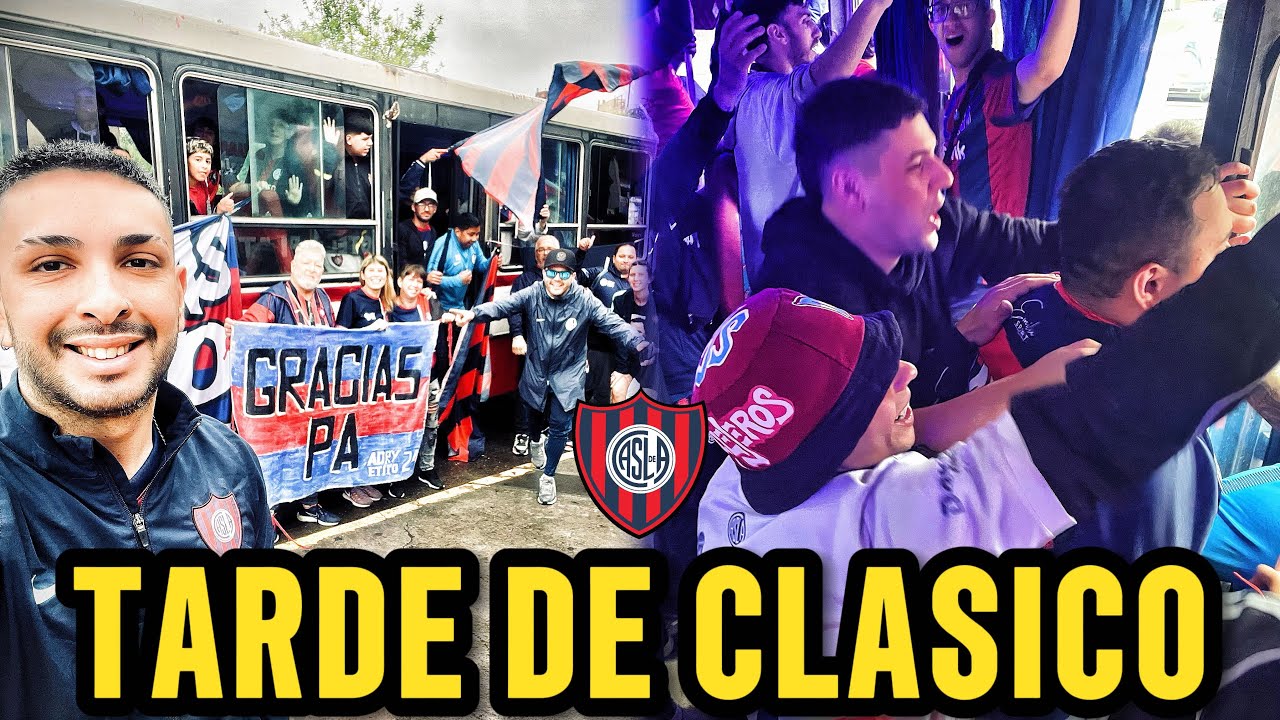 EN MICRO DESDE LANÚS AL NUEVO GASOMETRO: San Lorenzo vs Racing.