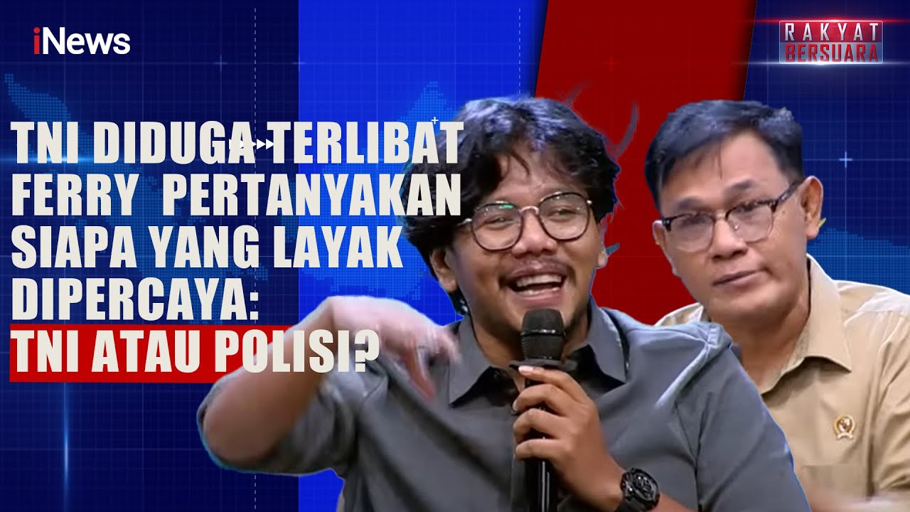Ferry Irwandi Sebut Gampang Bongkar Dalang Demo Rusuh: Kita Bantu Cari Tahu Kalau Pemerintah Serius