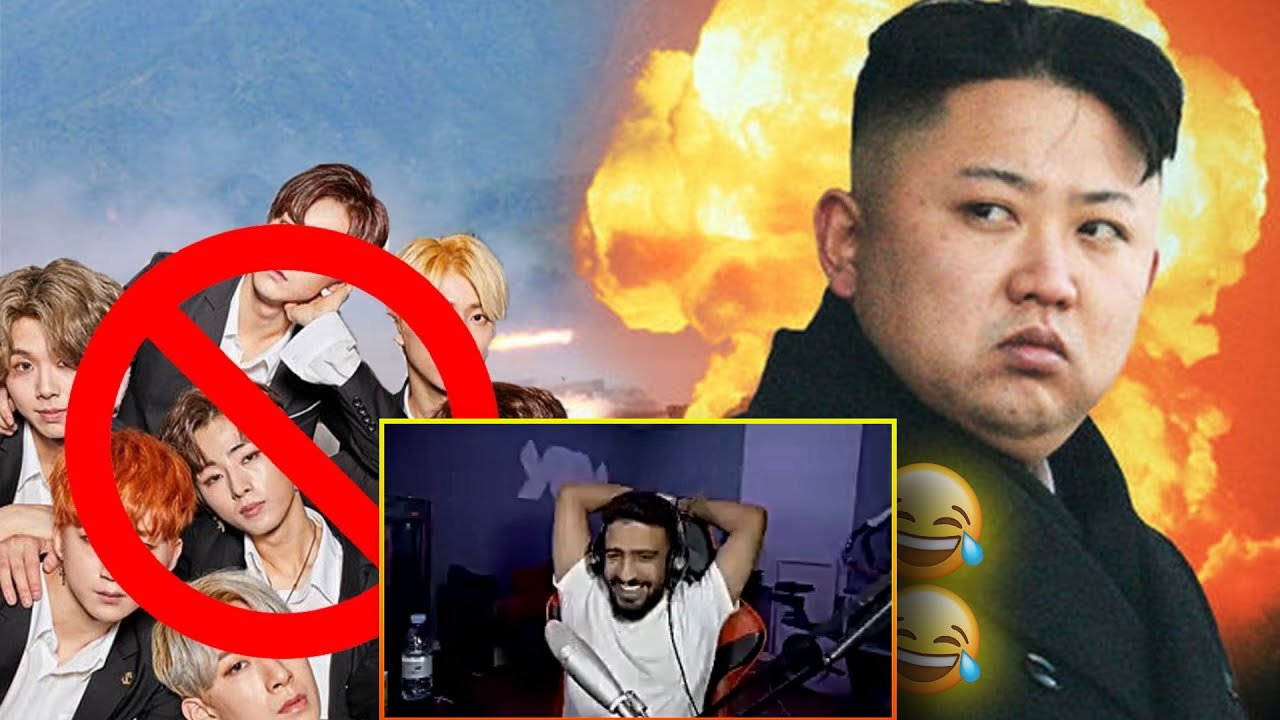 ردة فعل زيد على باري تيوب | كيم جونغ يهدد اي شخص يسمع كيبوب 😂🔥