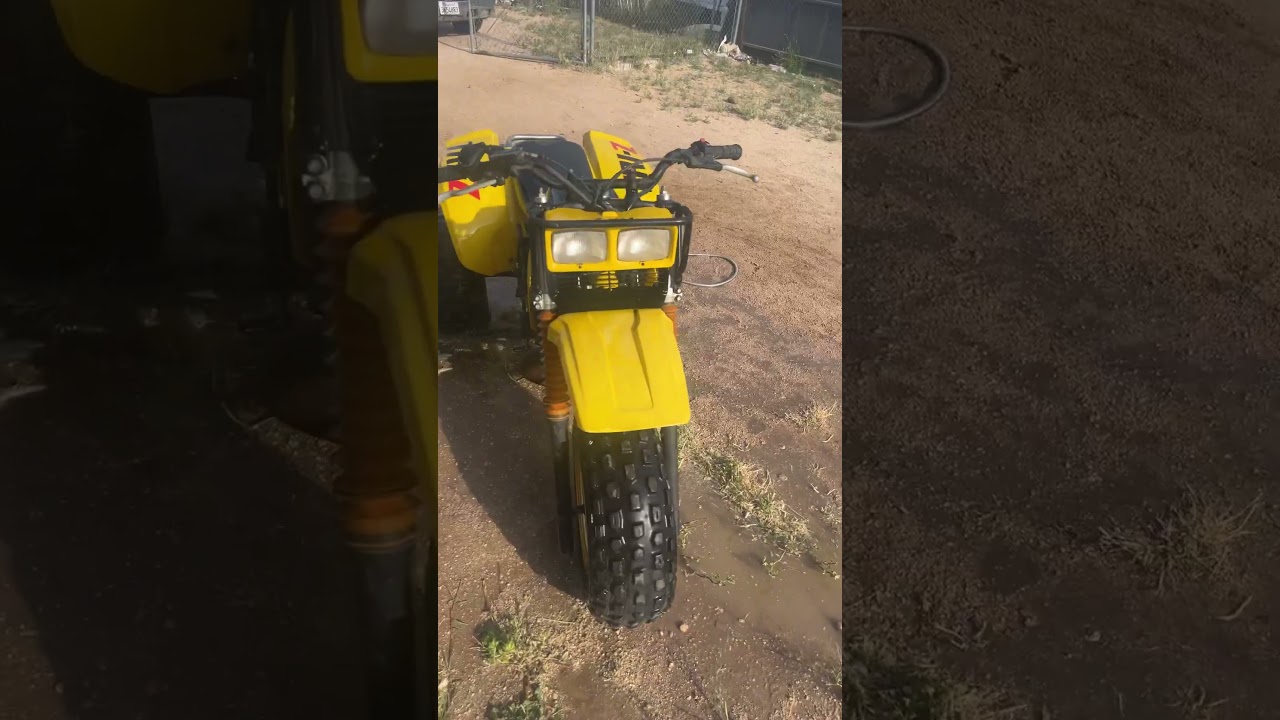 1985 tri z 250 first wash in 30 years !!