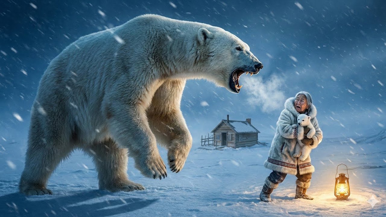 She saved a freezing bear cub... Then a miracle happened right outside her door | Yakutia, -71°C