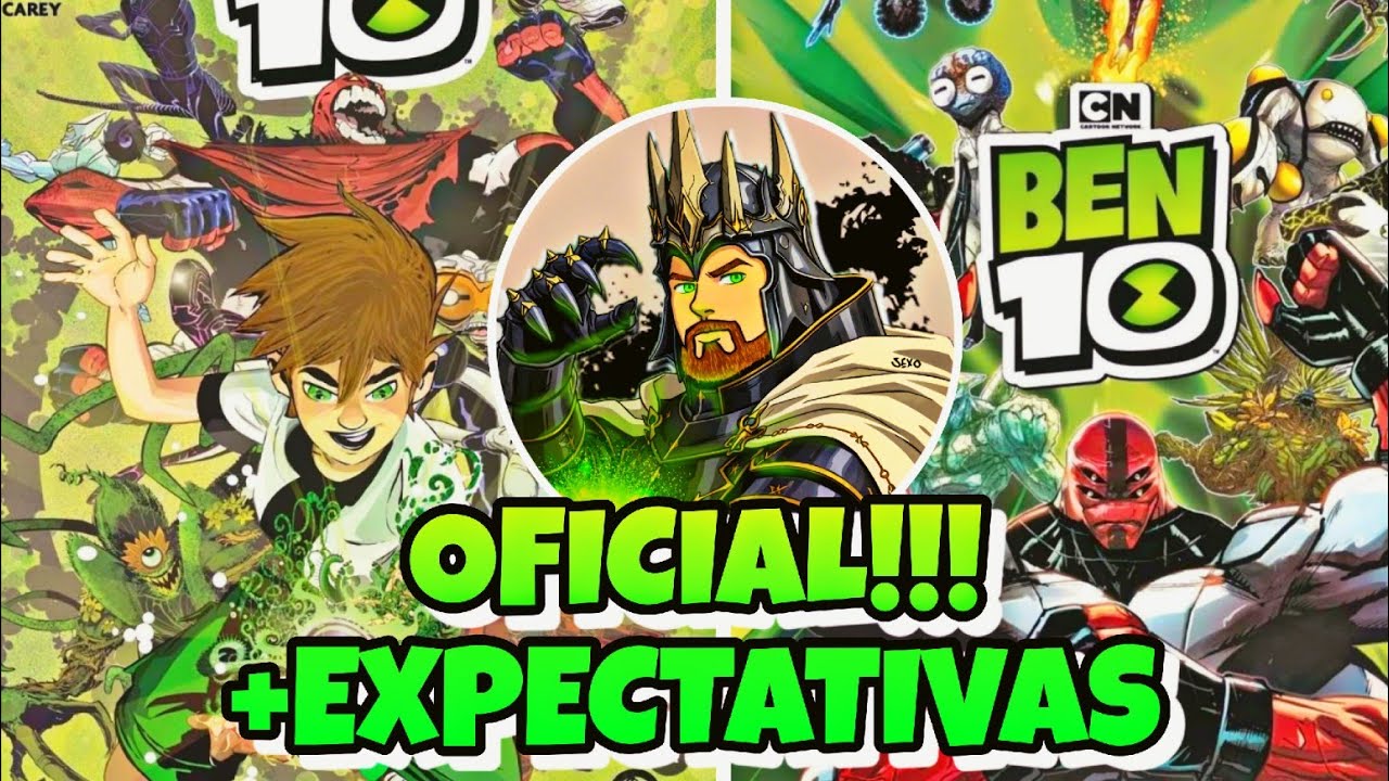 💣 BOMBA💥 BEN 10 VAI VOLTAR! QUADRINHOS OFICIAIS! #ben10 #omnitrix 