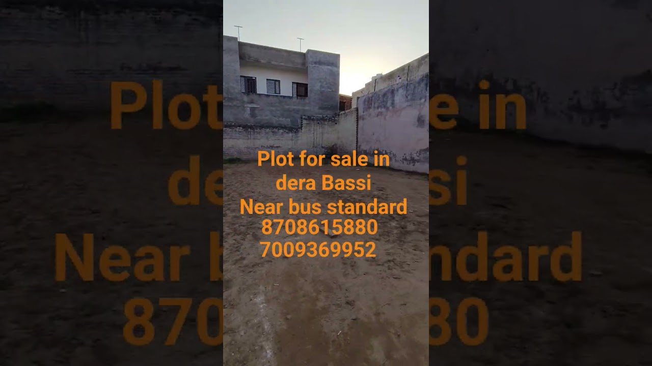 plot for sale in dera Bassi , Chandigarh , Punjab #home #house