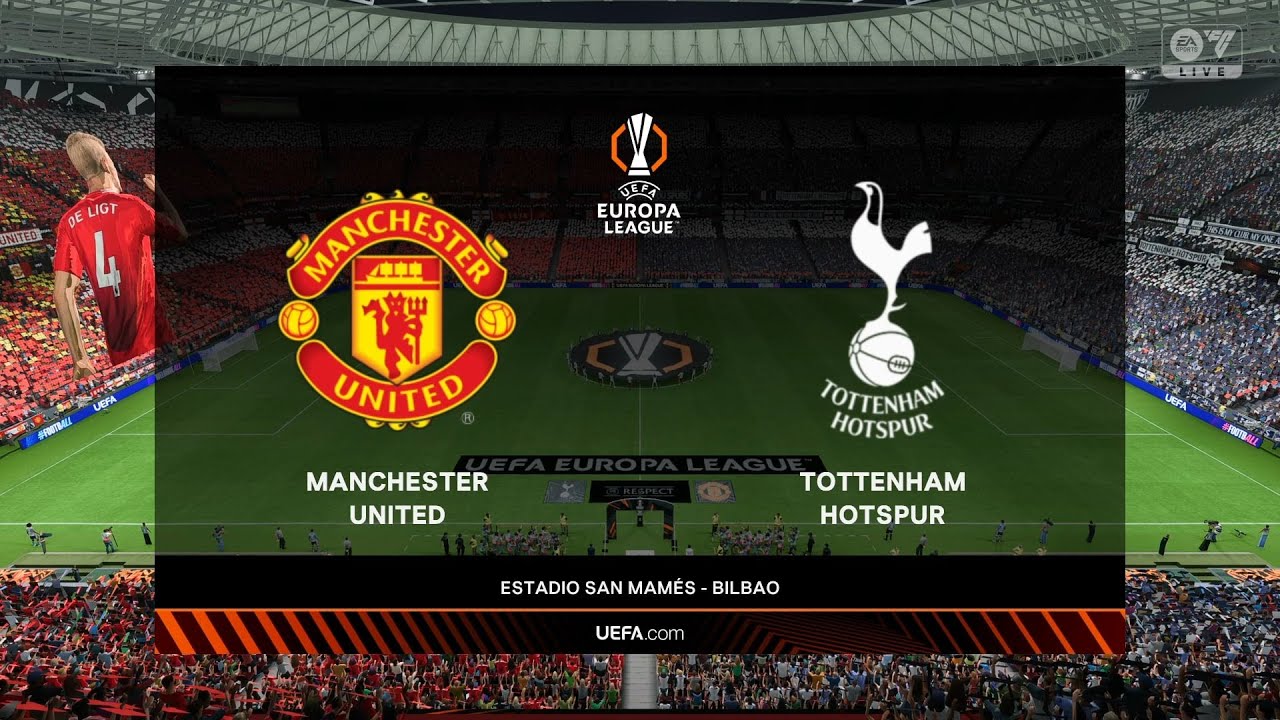 FC25 - Man United vs Tottenham Hotspur | UEFA EuropaLeague Final 2025 -Full Match | PC Gameplay [HD]