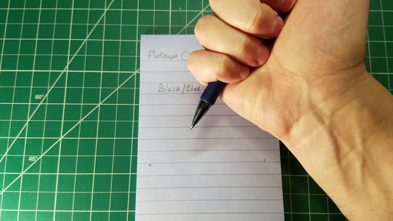 Platinum OLEeNU High Grade Mechanical Pencil Review