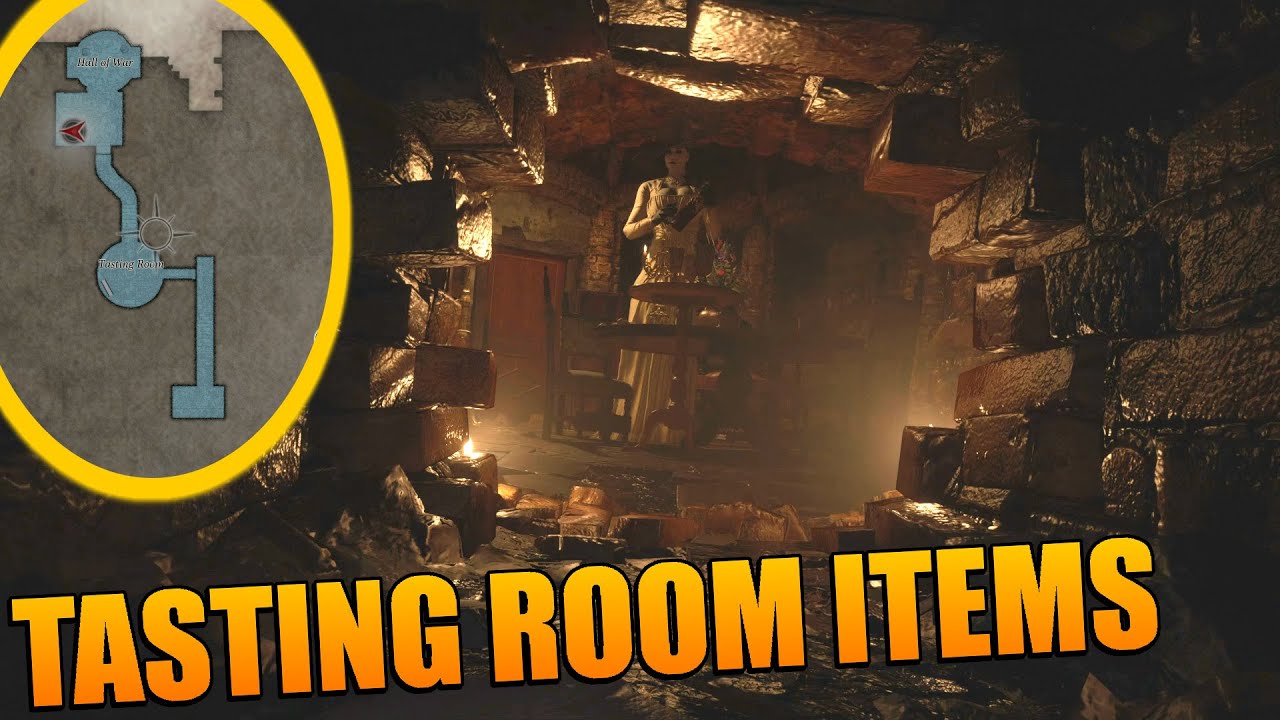 Resident Evil 8 Village Tasting Room All Items & Hidden Treasures | All Missables In RE8