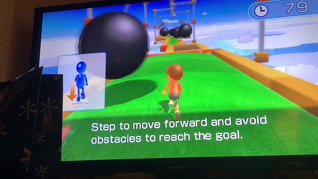 Wii Fit Plus - Obstacle Course Beginner 611pts. World Record Tie - Christmas Eve Special