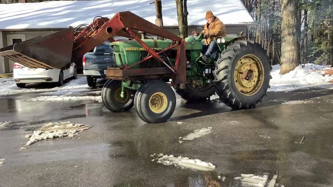1967 John Deere 4020 Diesel Tractor w/bucket