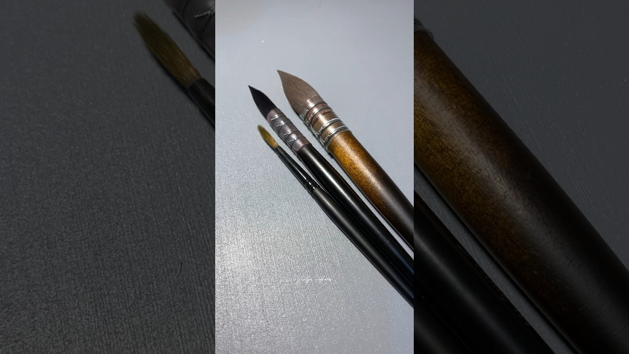 Why watercolour brushes are pricey 