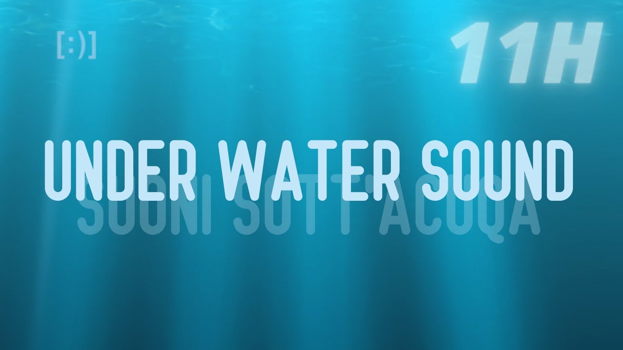 #Underwater Sound - #ASMR 11 hours | Deep Ocean