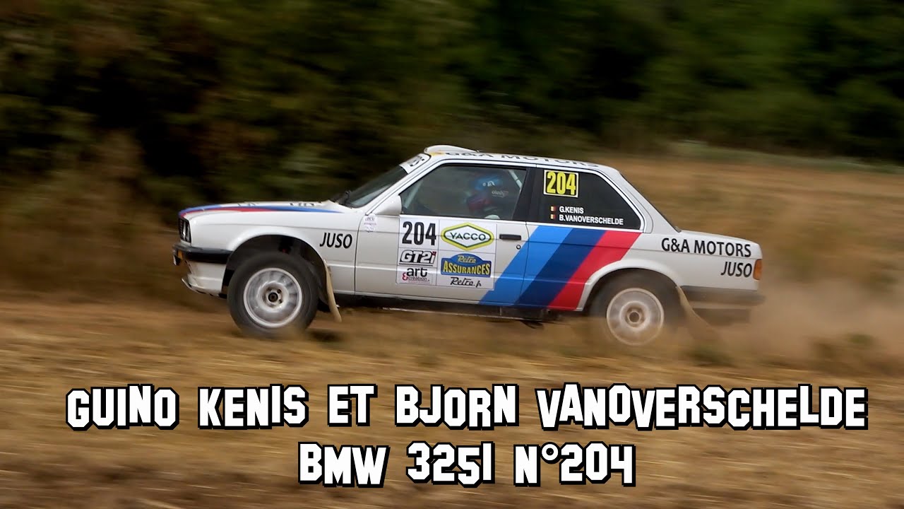 Rallye Terre de Langres 2022 - BMW 325I N°204 - Guino KENIS et de Bjorn VANOVERSCHELDE