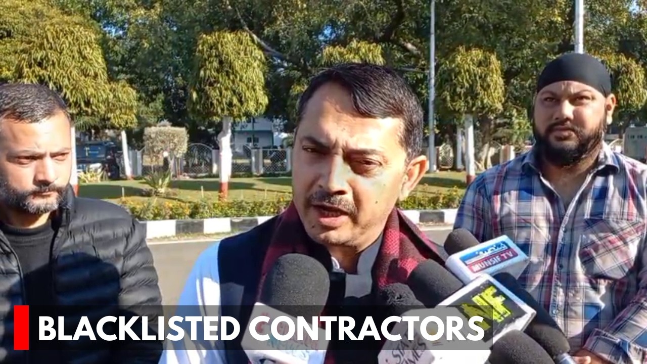 Blacklisted Contractors Allotted R&B Works, Alleges MLA Pathania