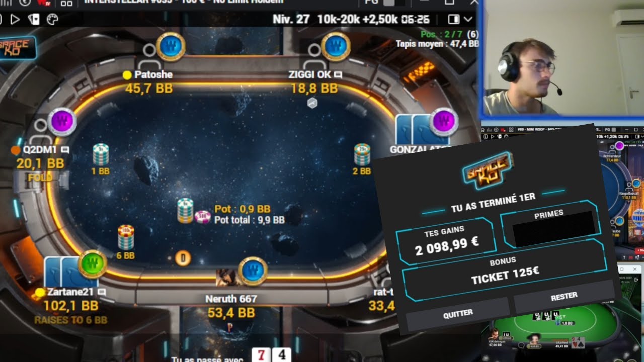 VICTOIRE DE L'INTERSTELLAR 100 EUROS SPACE KO