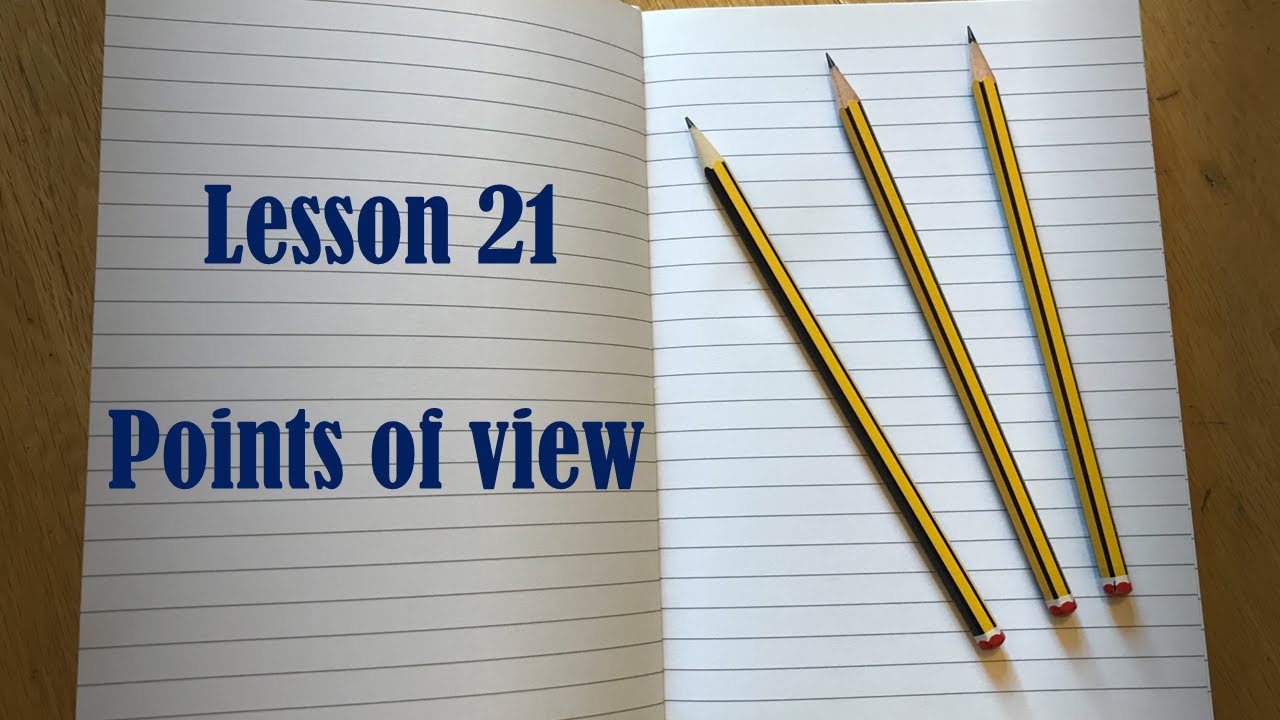 Lesson 21 Points of view