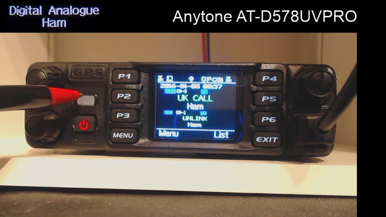 Anytone 578 Exclusive first in depth look!