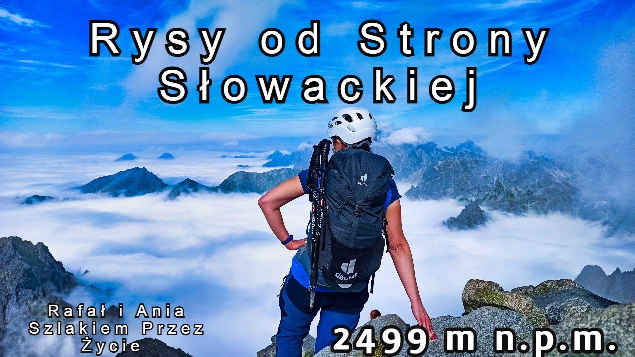 RYSY 2499 m n.p.m. Wejście od strony Słowackiej